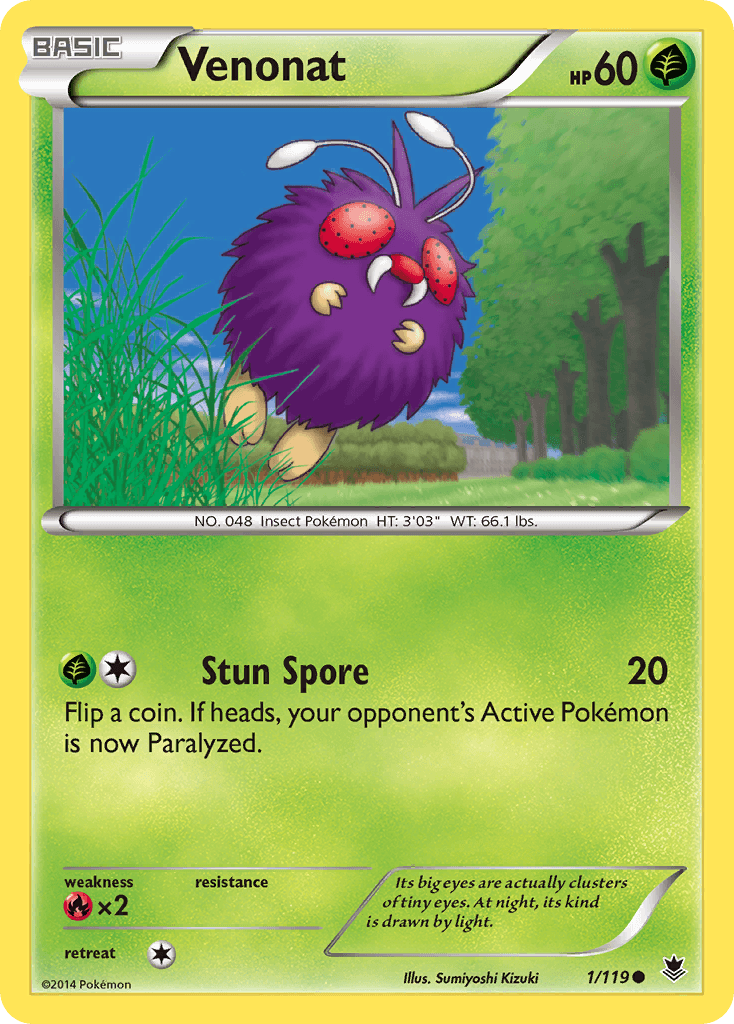 Venonat XY4-1