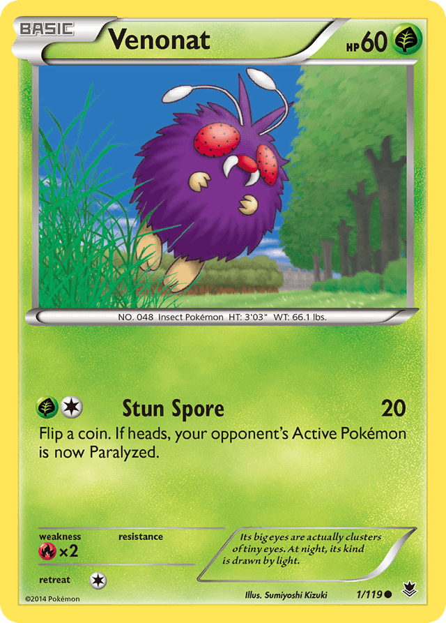 Venonat XY4-1