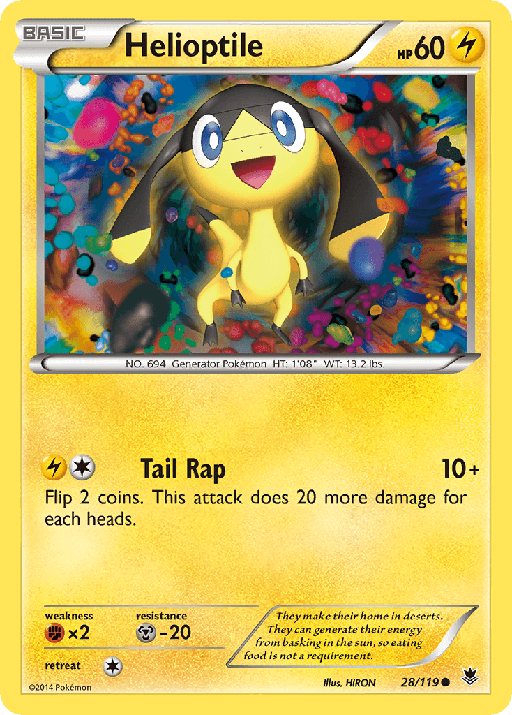 Helioptile XY4-28