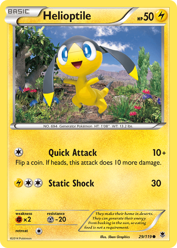 Helioptile XY4-29