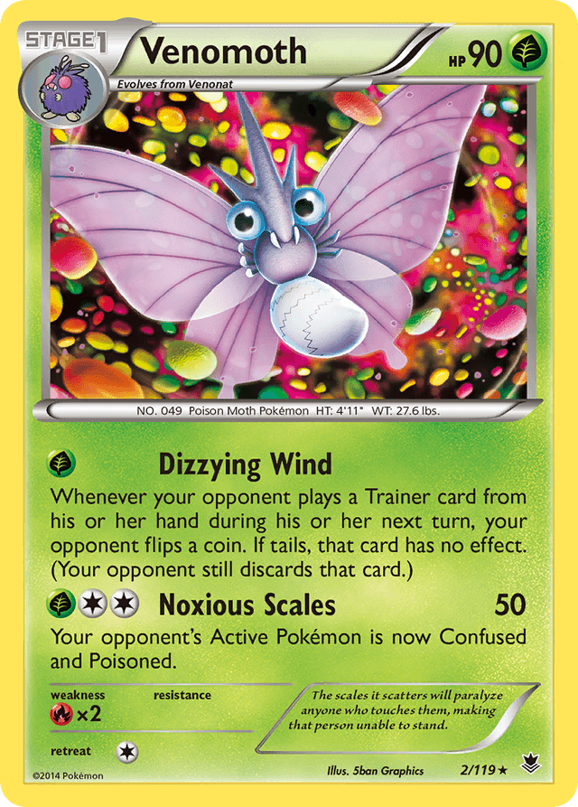 Venomoth XY4-2
