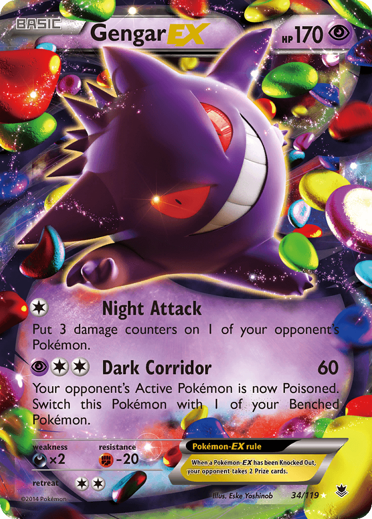 Gengar-EX XY4-34
