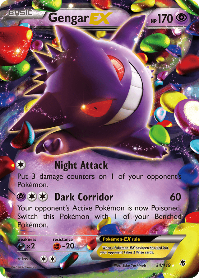 Gengar-EX XY4-34