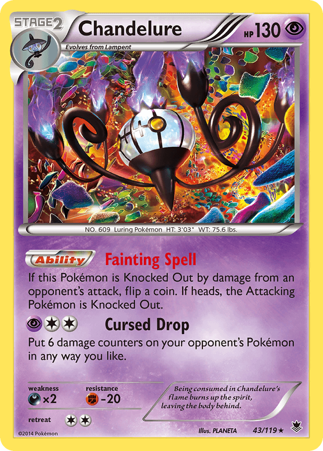 Chandelure XY4-43