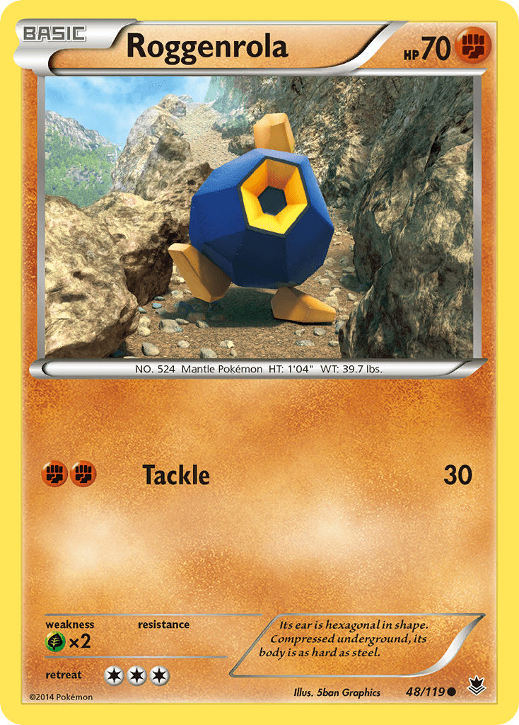 Roggenrola XY4-48