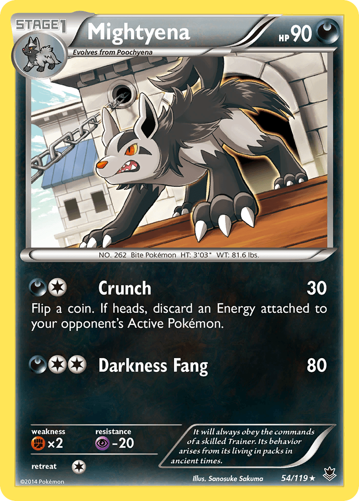 Mightyena XY4-54