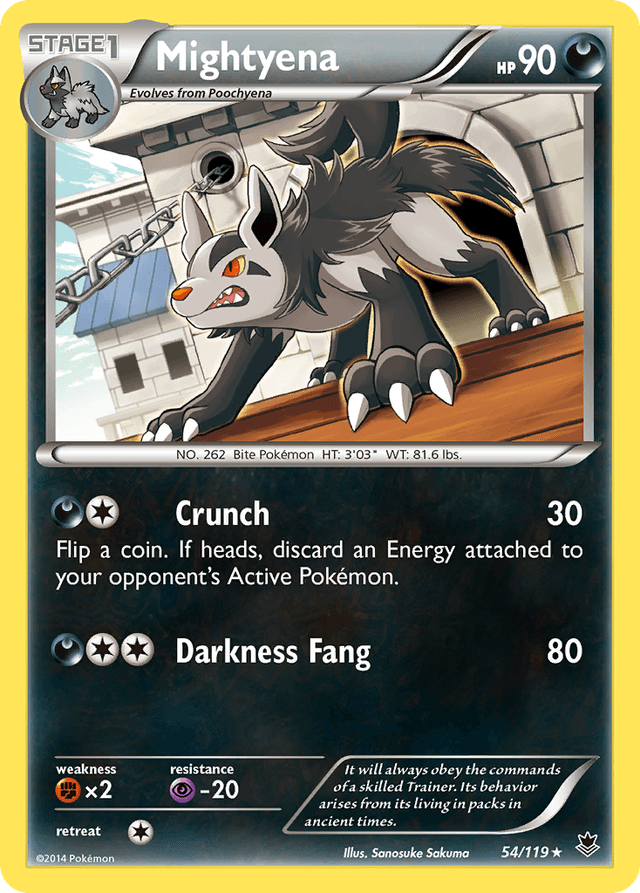Mightyena XY4-54