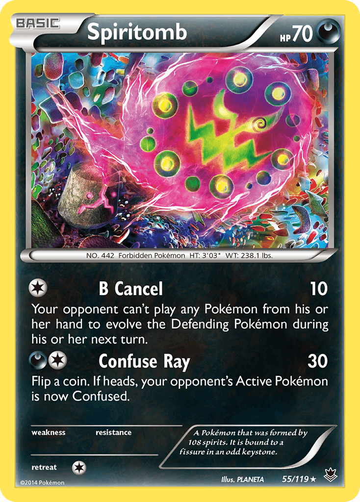 Spiritomb XY4-55