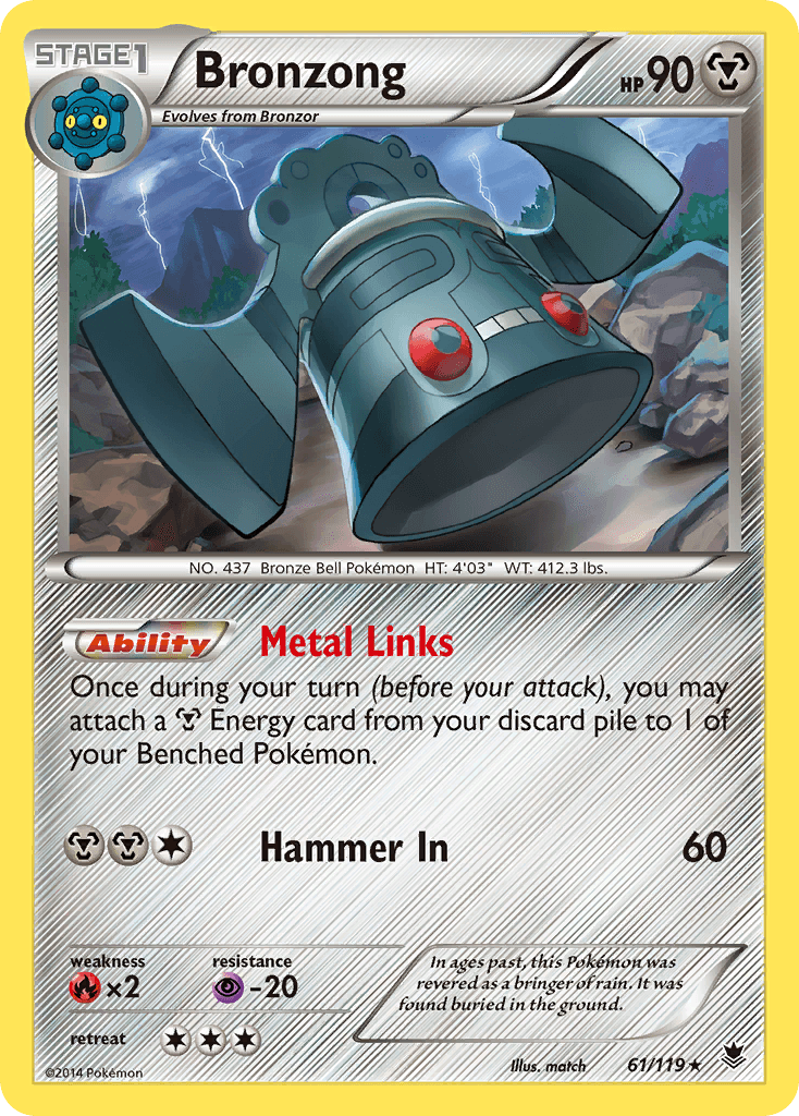 Bronzong XY4-61
