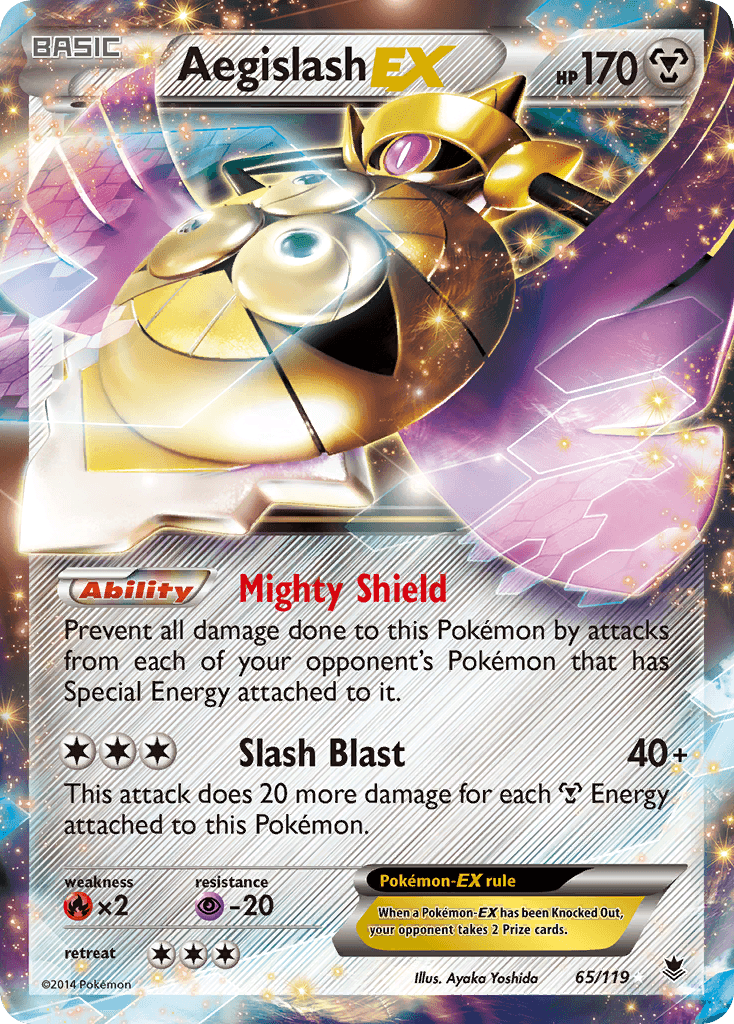 Aegislash-EX XY4-65