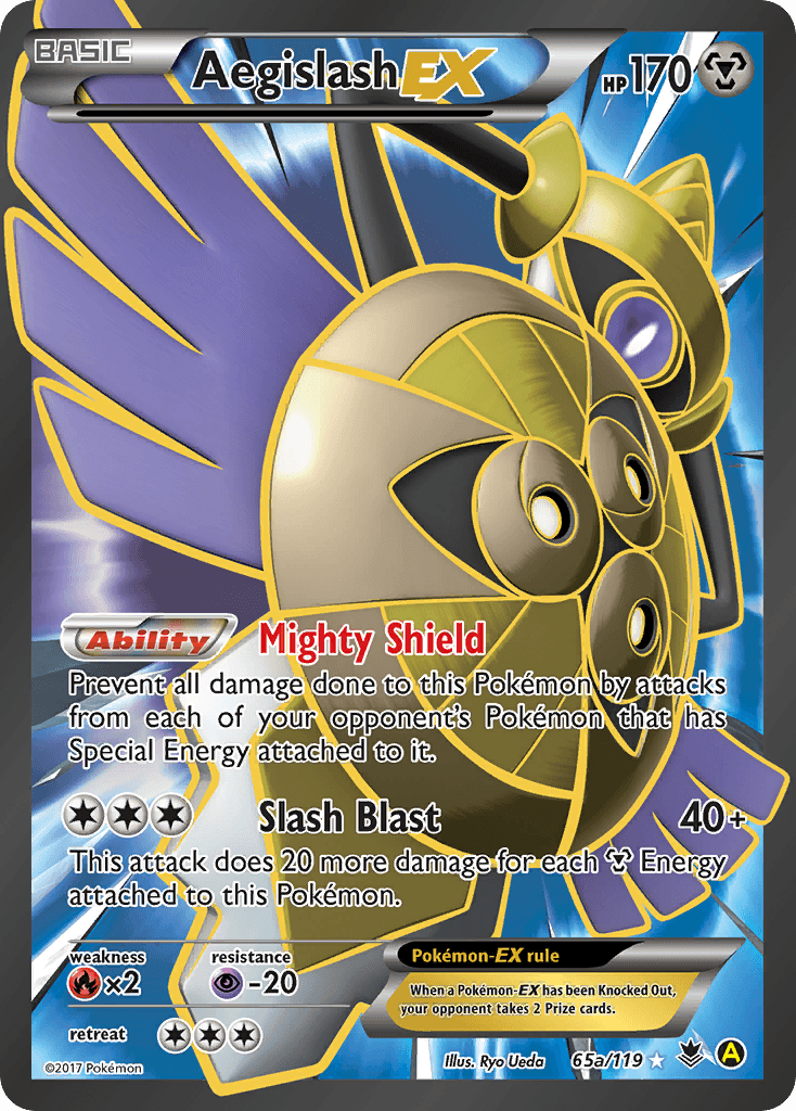 Aegislash-EX XY4-65a