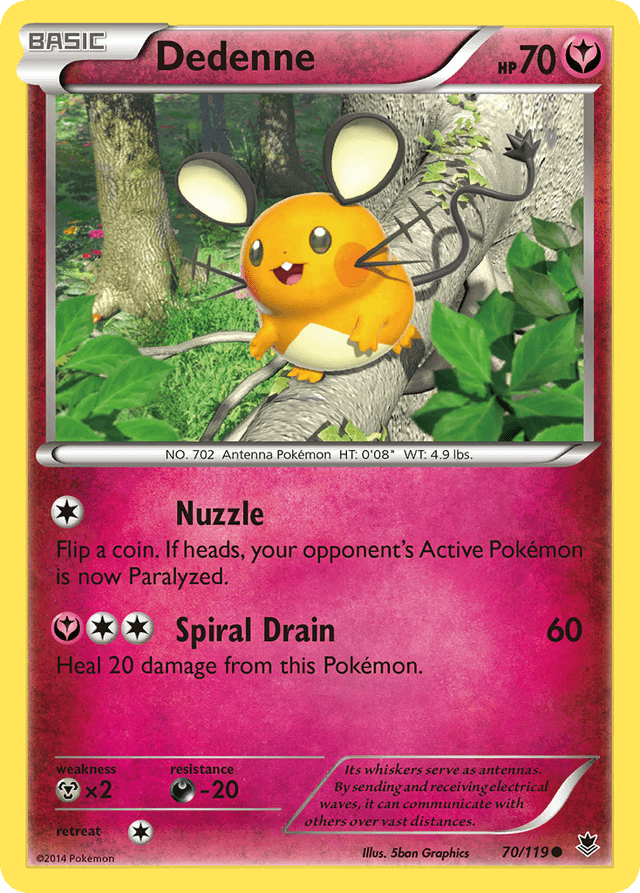 Dedenne XY4-70