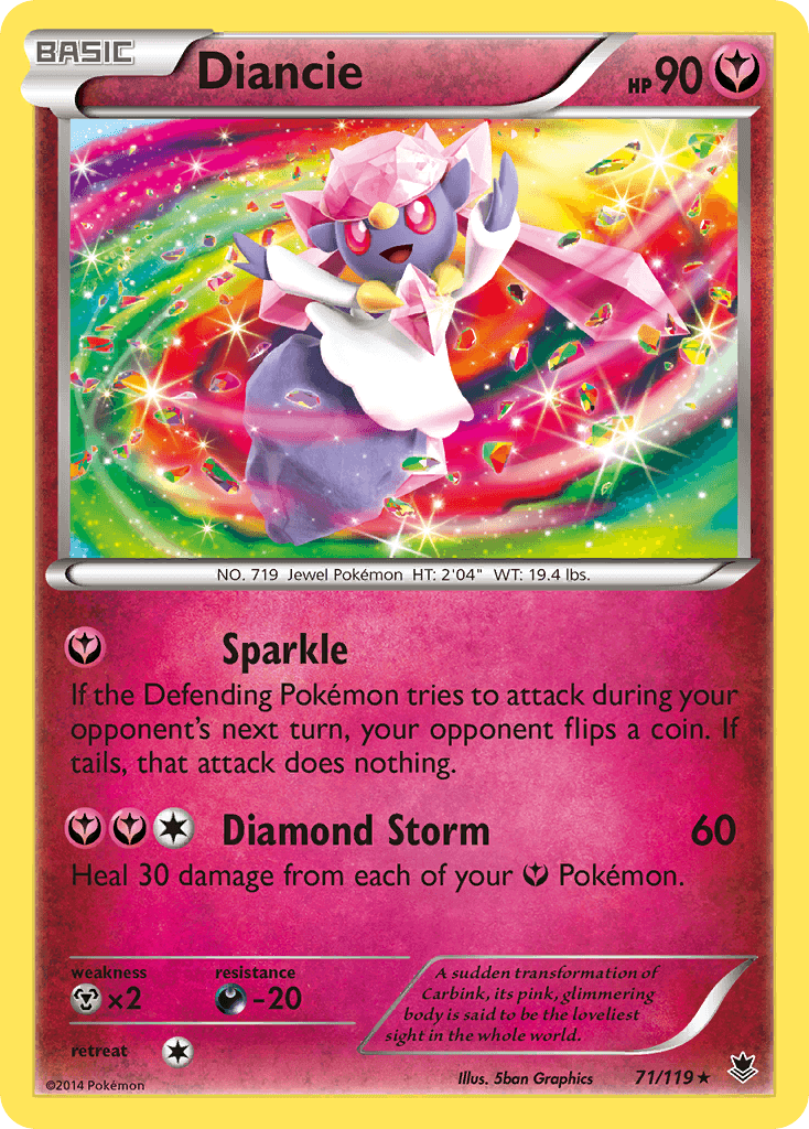 Diancie XY4-71