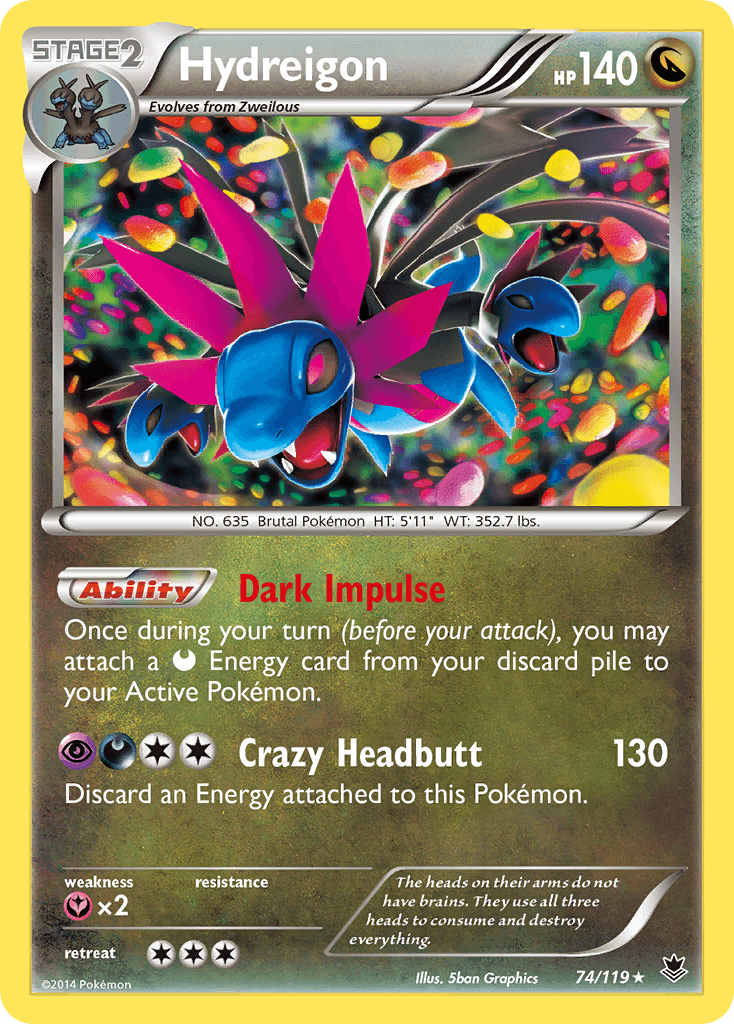 Hydreigon XY4-74