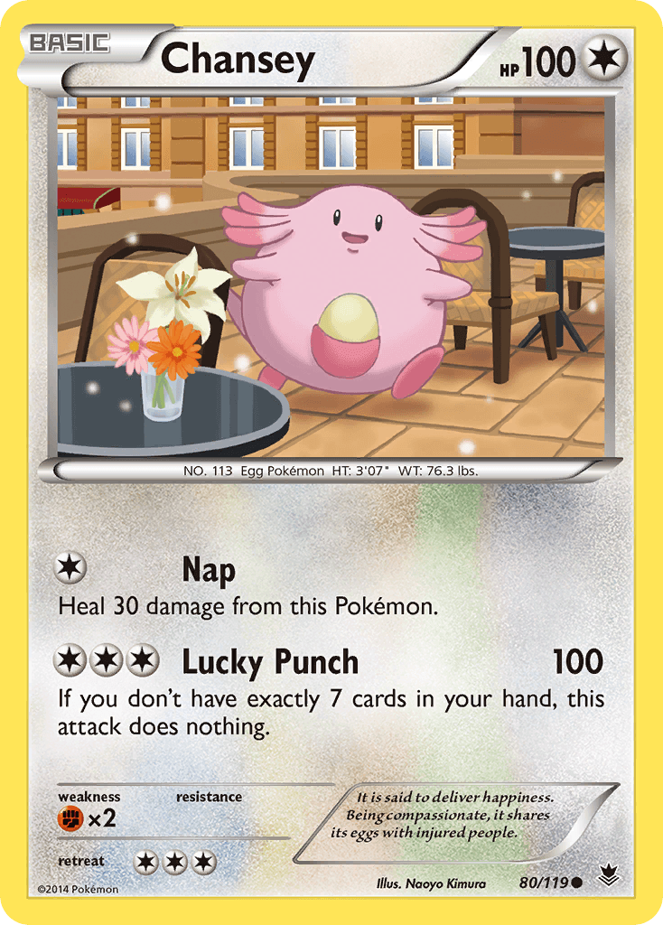Chansey XY4-80