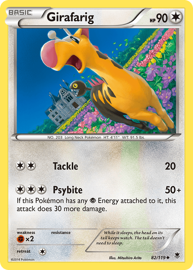 Girafarig XY4-82
