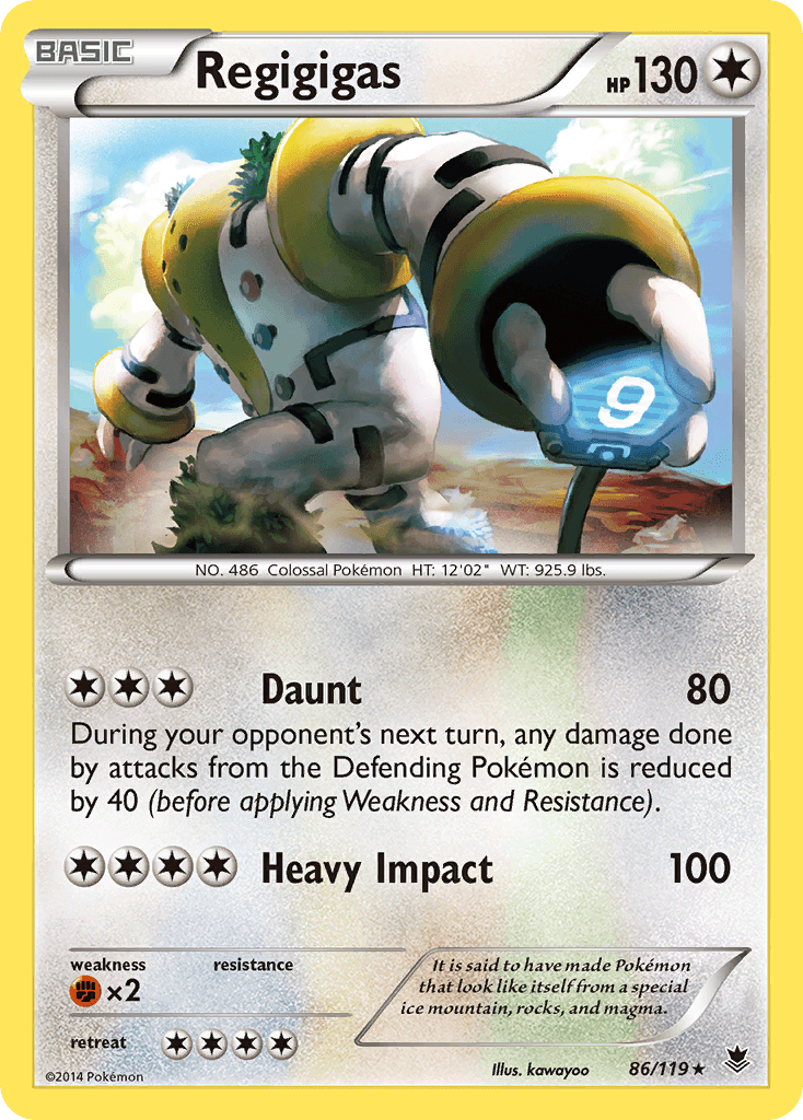 Regigigas XY4-86