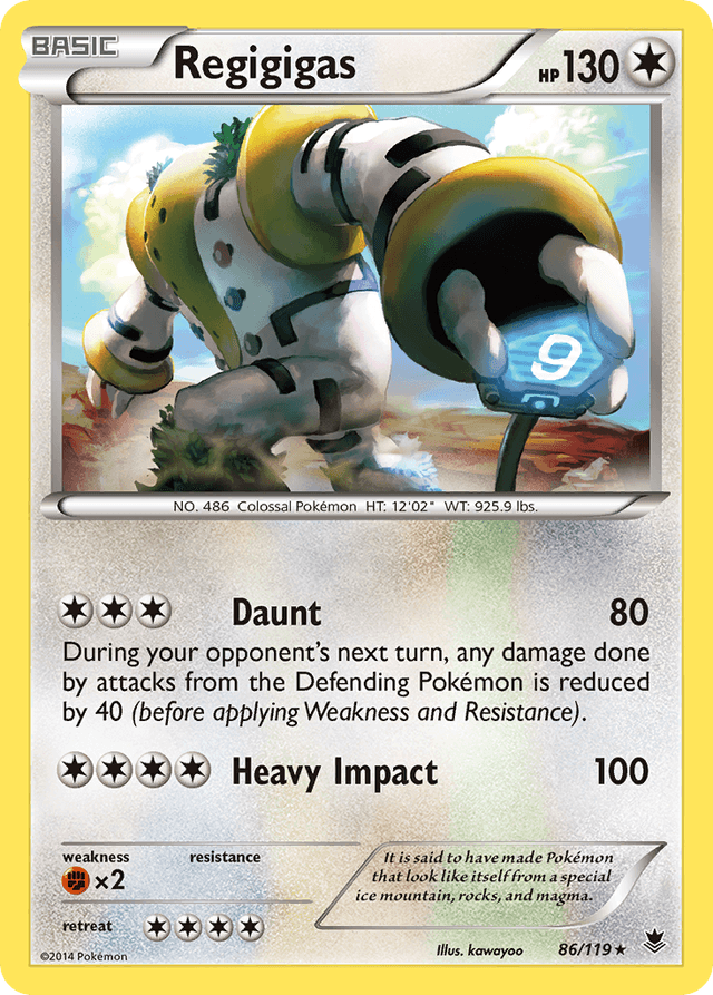 Regigigas XY4-86