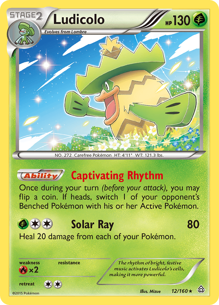 Ludicolo XY5-12