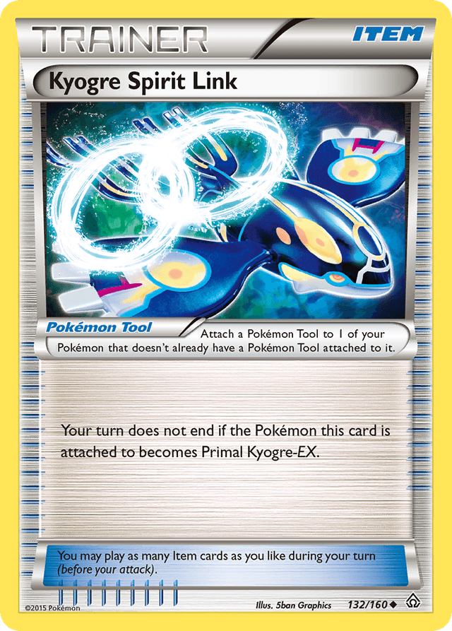 Kyogre Spirit Link XY5-132