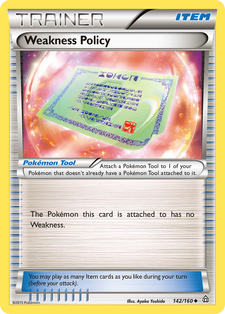 Weakness Policy XY5-142