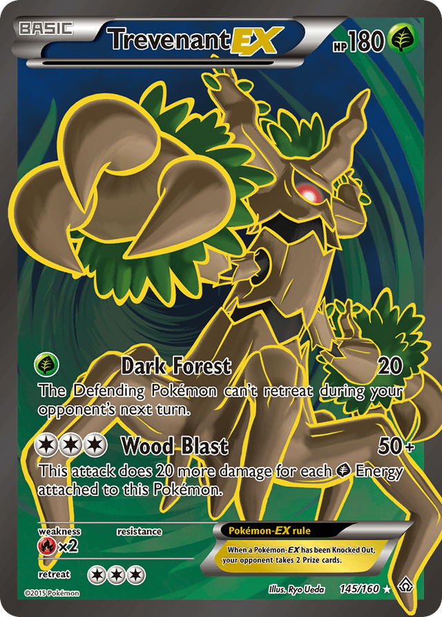 Trevenant-EX XY5-145