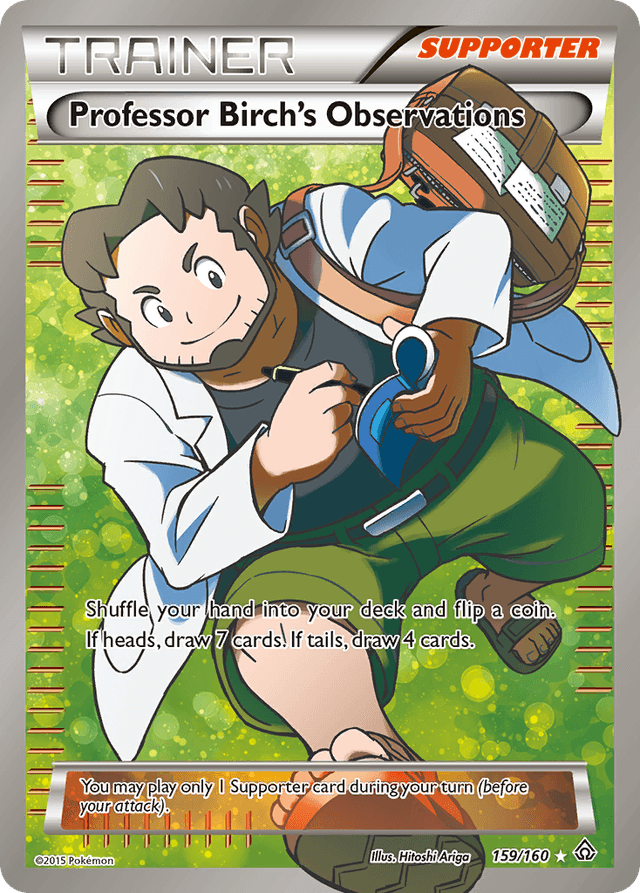 Professor Birch's Observations XY5-159