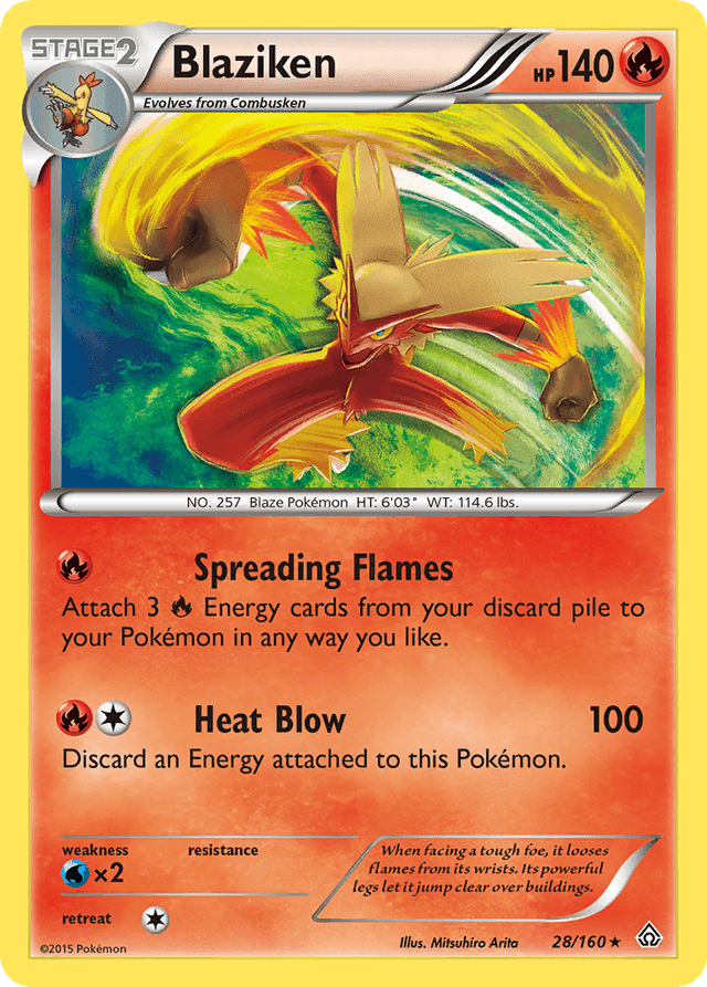 Blaziken XY5-28