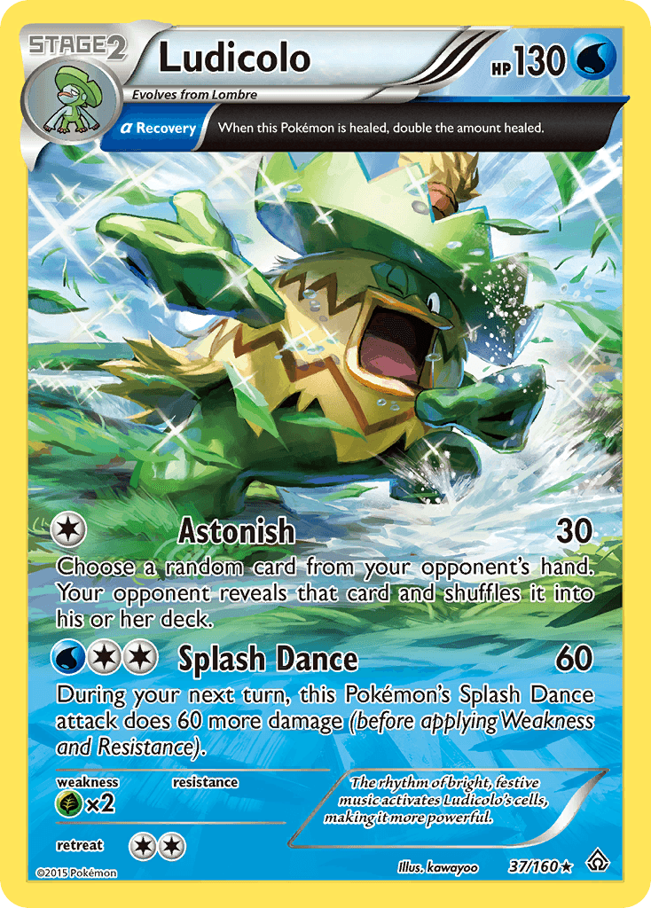 Ludicolo XY5-37