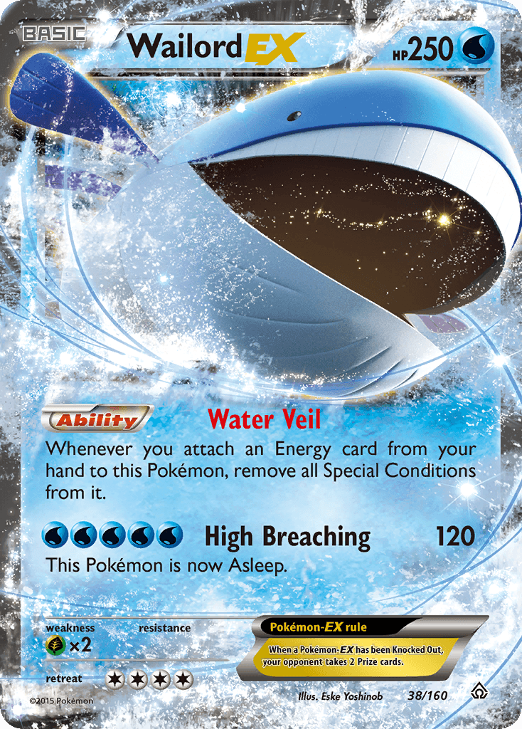 Wailord-EX XY5-38