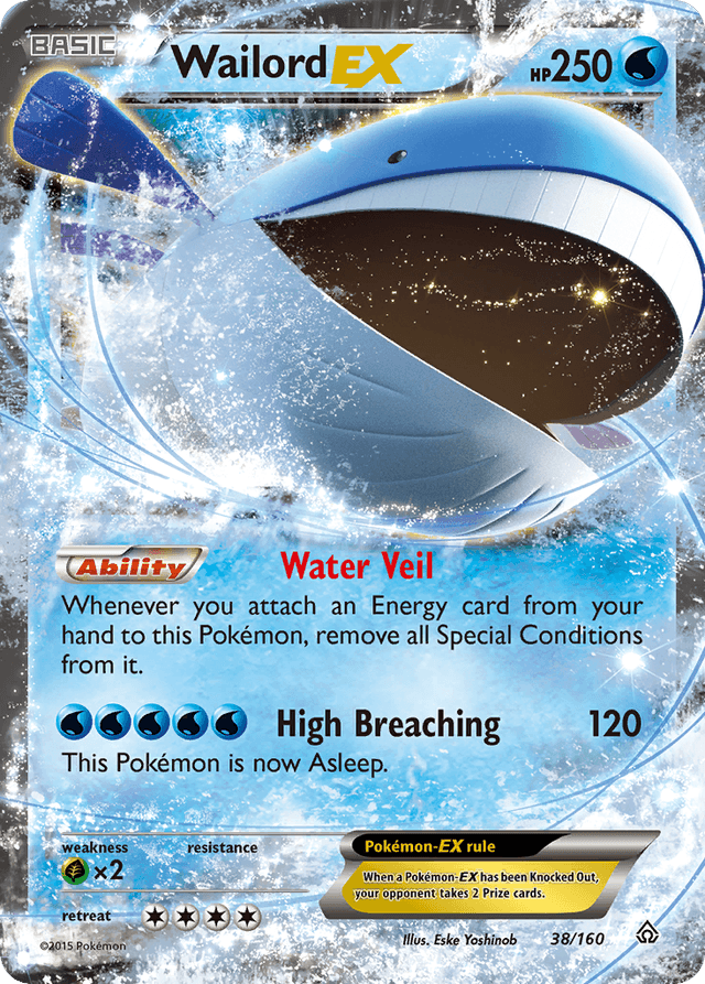 Wailord-EX XY5-38