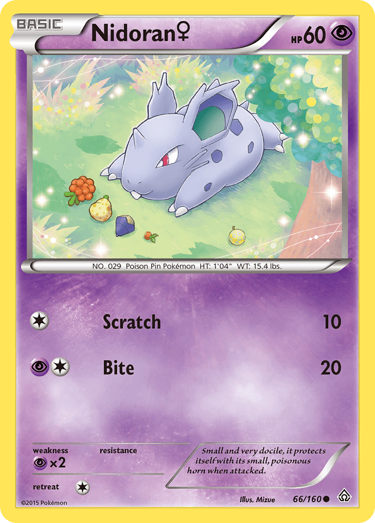 Nidoran ♀ XY5-66