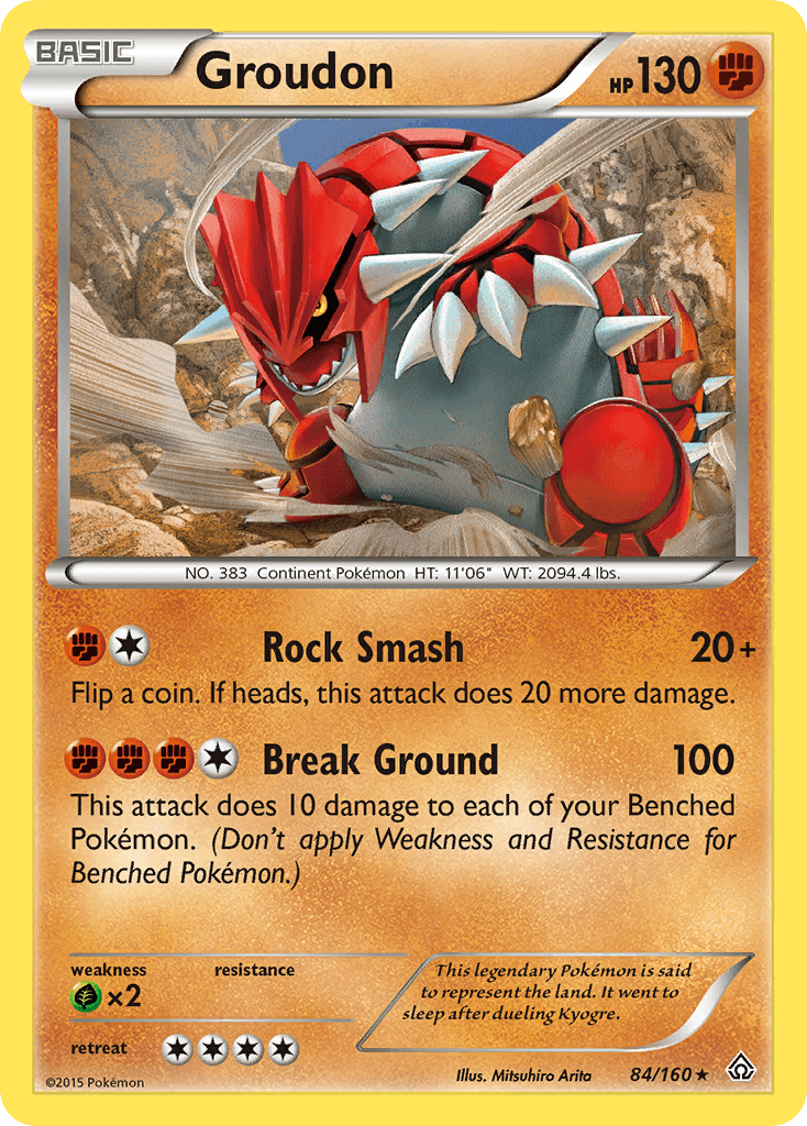Groudon XY5-84