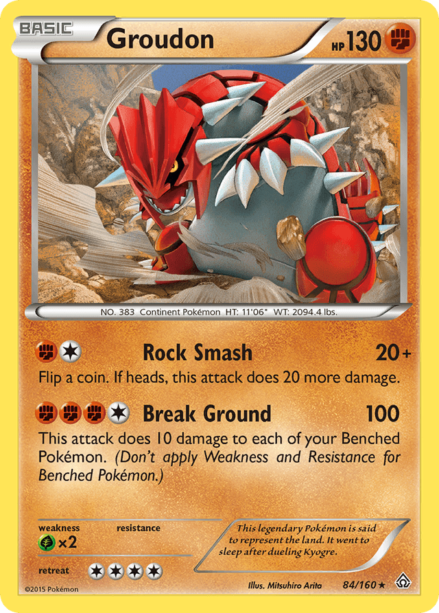 Groudon XY5-84