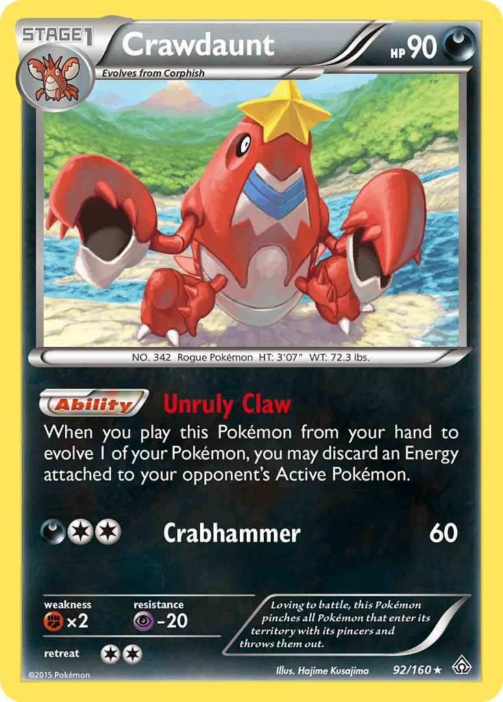 Crawdaunt XY5-92