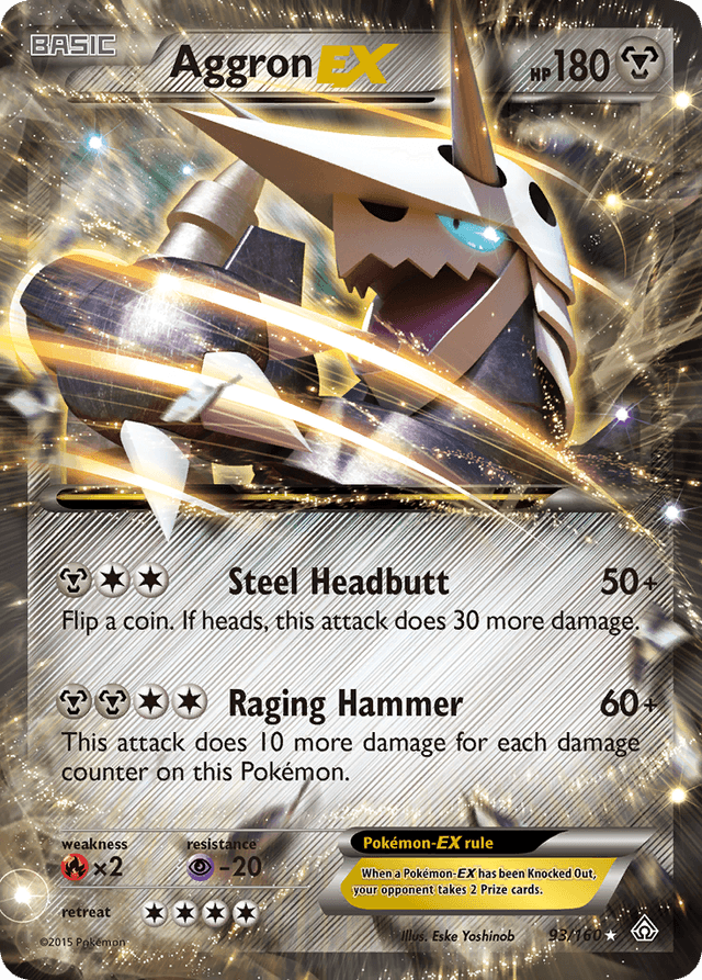Aggron-EX XY5-93