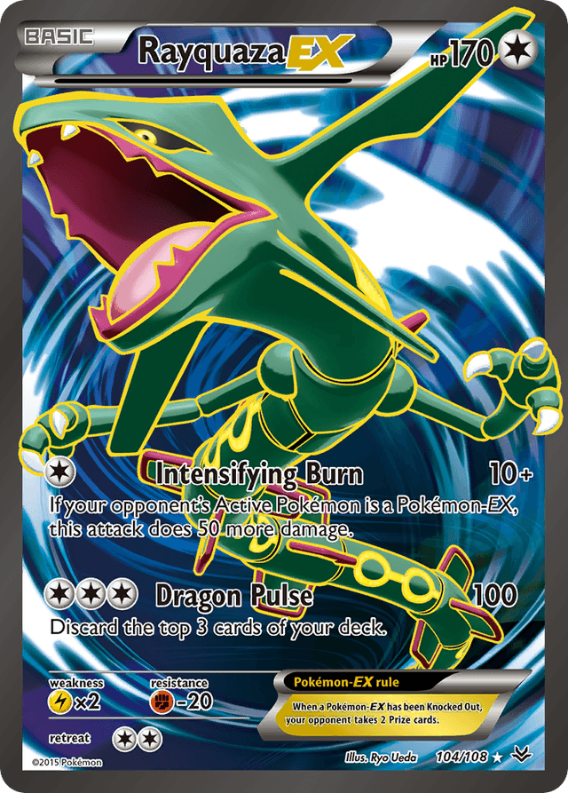 Rayquaza-EX XY6-104