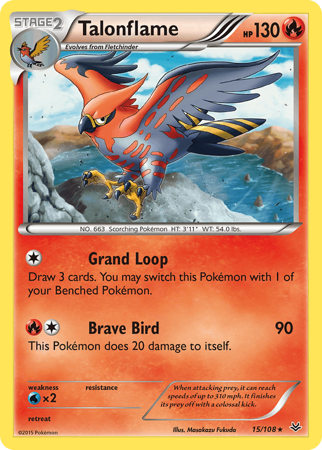Talonflame XY6-15