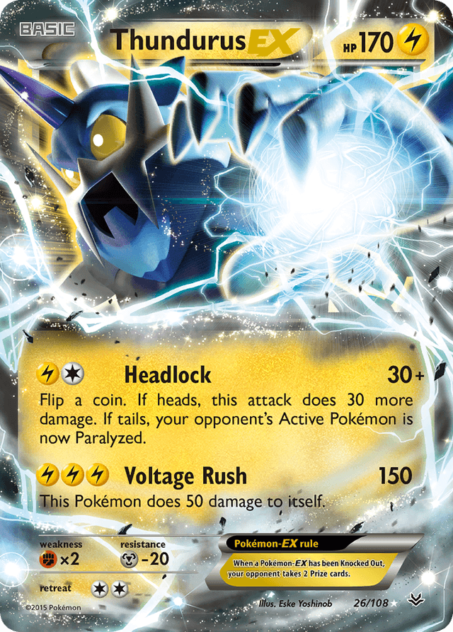 Thundurus-EX XY6-26