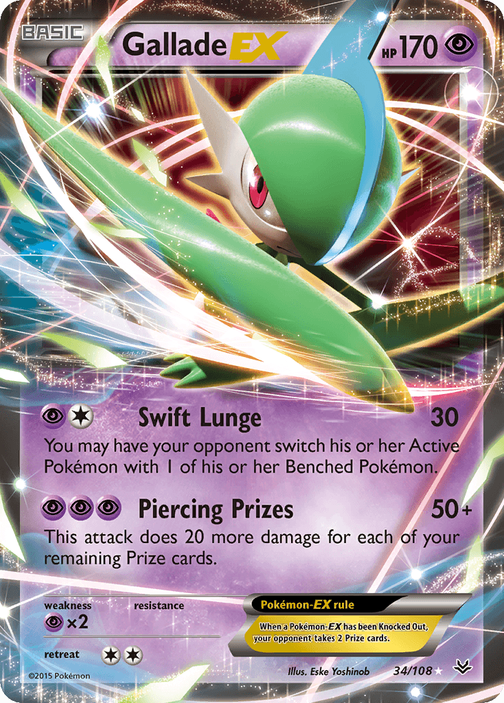 Gallade-EX XY6-34