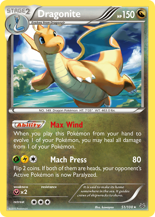 Dragonite XY6-51
