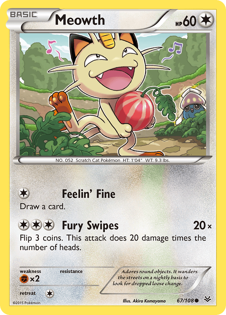 Meowth XY6-67