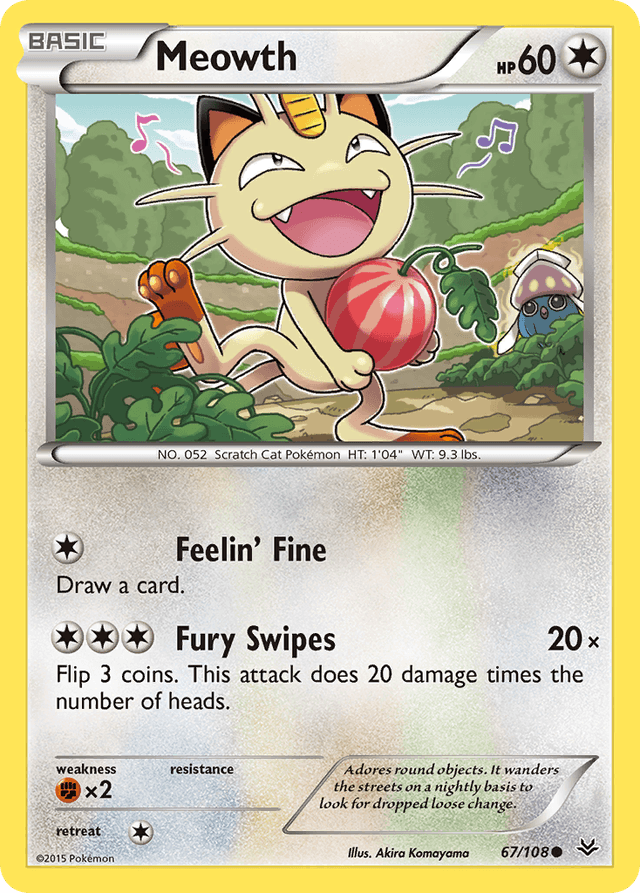 Meowth XY6-67