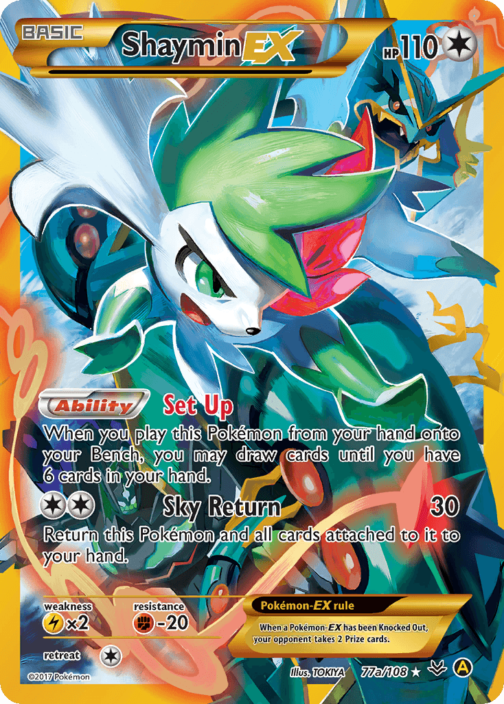 Shaymin-EX XY6-77a