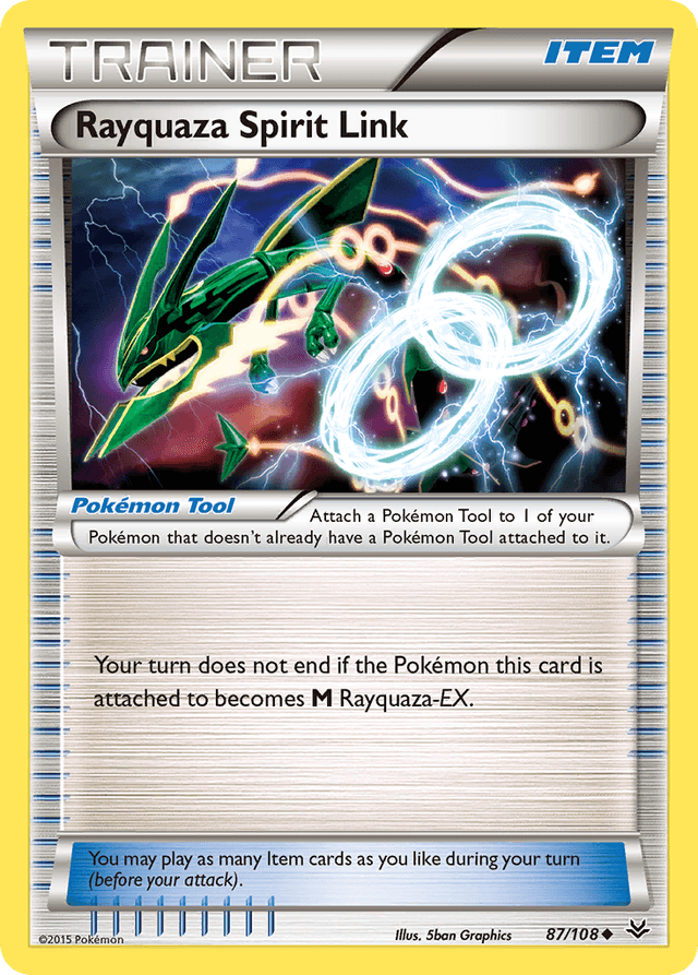 Rayquaza Spirit Link XY6-87