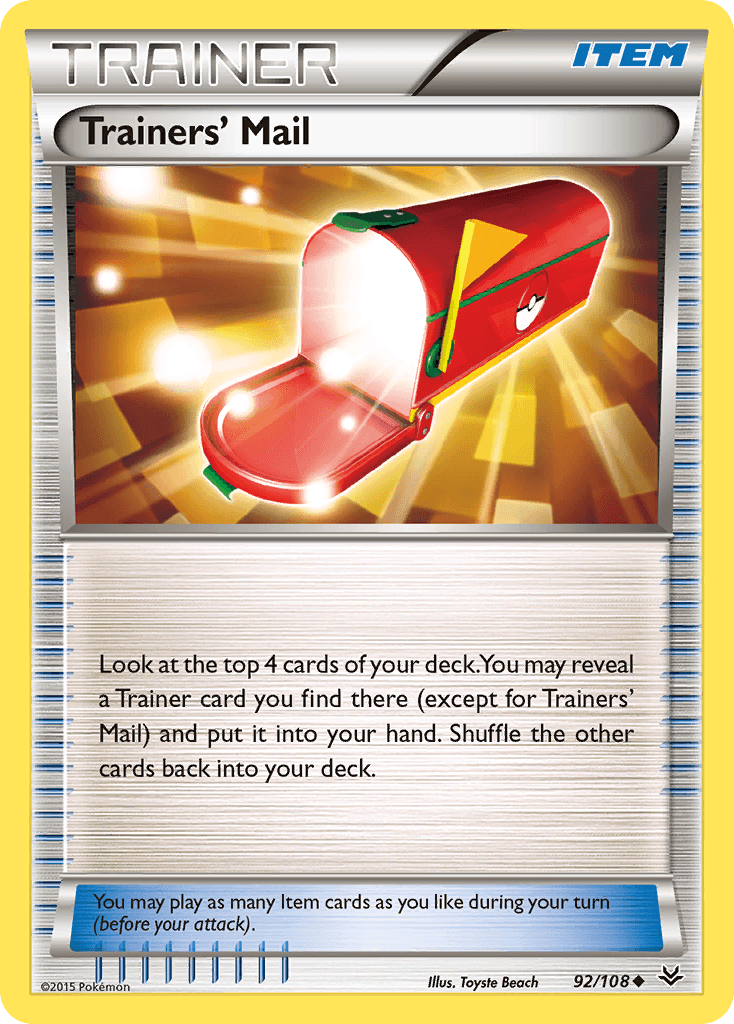 Trainers' Mail XY6-92