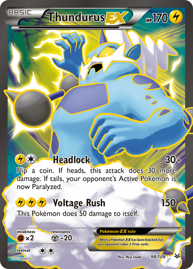Thundurus-EX XY6-98