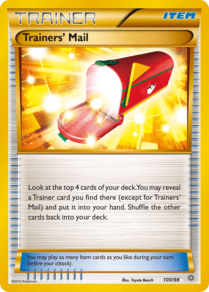 Trainers' Mail XY7-100