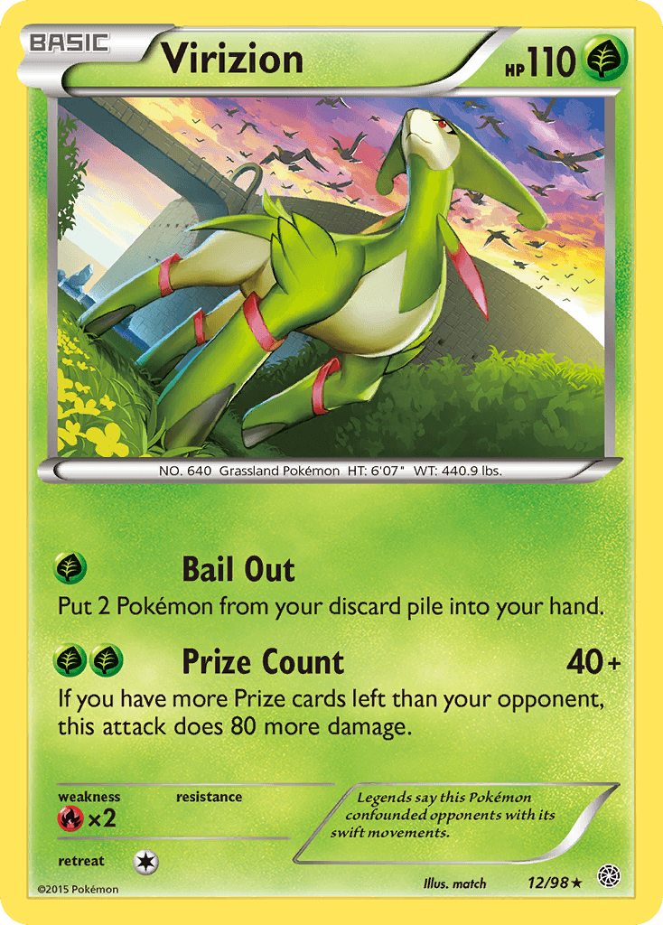Virizion XY7-12