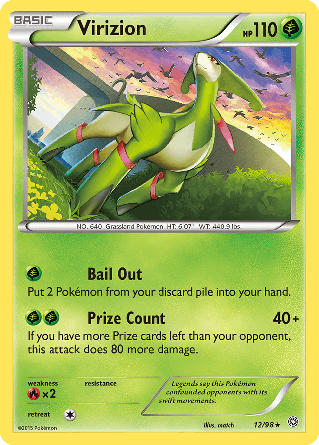 Virizion XY7-12